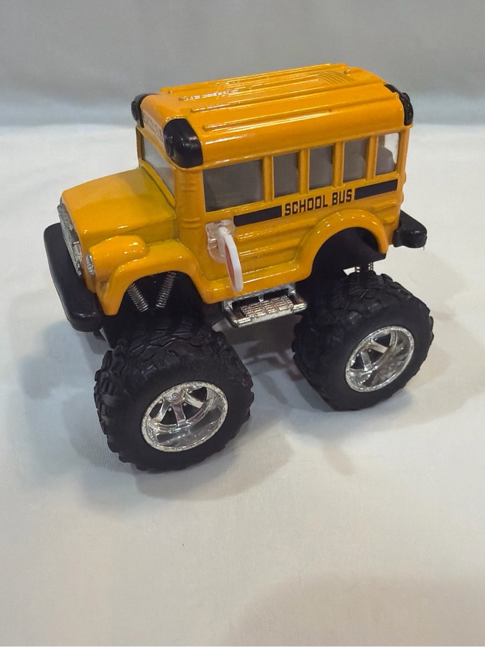 Yellow Monster School Bus Toy Truck for Kids by